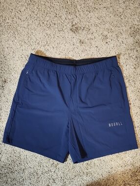 NOBULL Navy Blue Men's Training Shorts